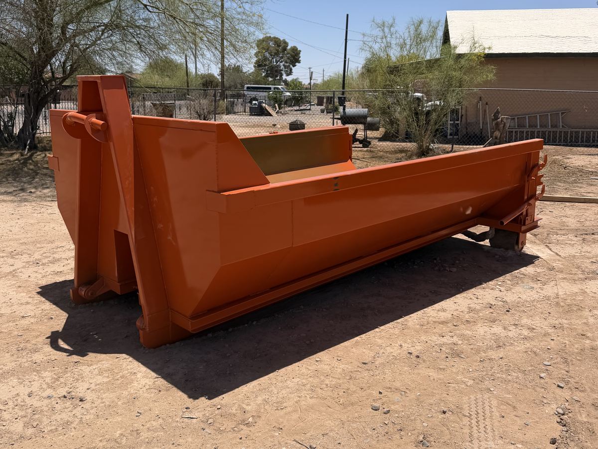 7-yard concrete dumpster bin - Dump Now Dumpster Rentals Arizona